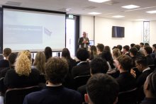 School Hosts Networking Breakfast with Handelsbanken