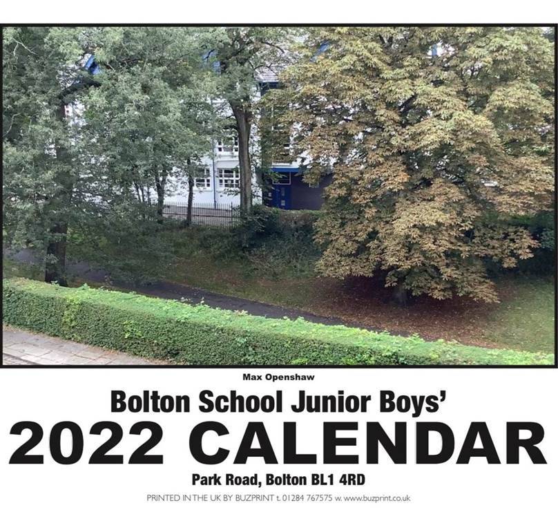 Boys Produce Charity Calendar for 2022