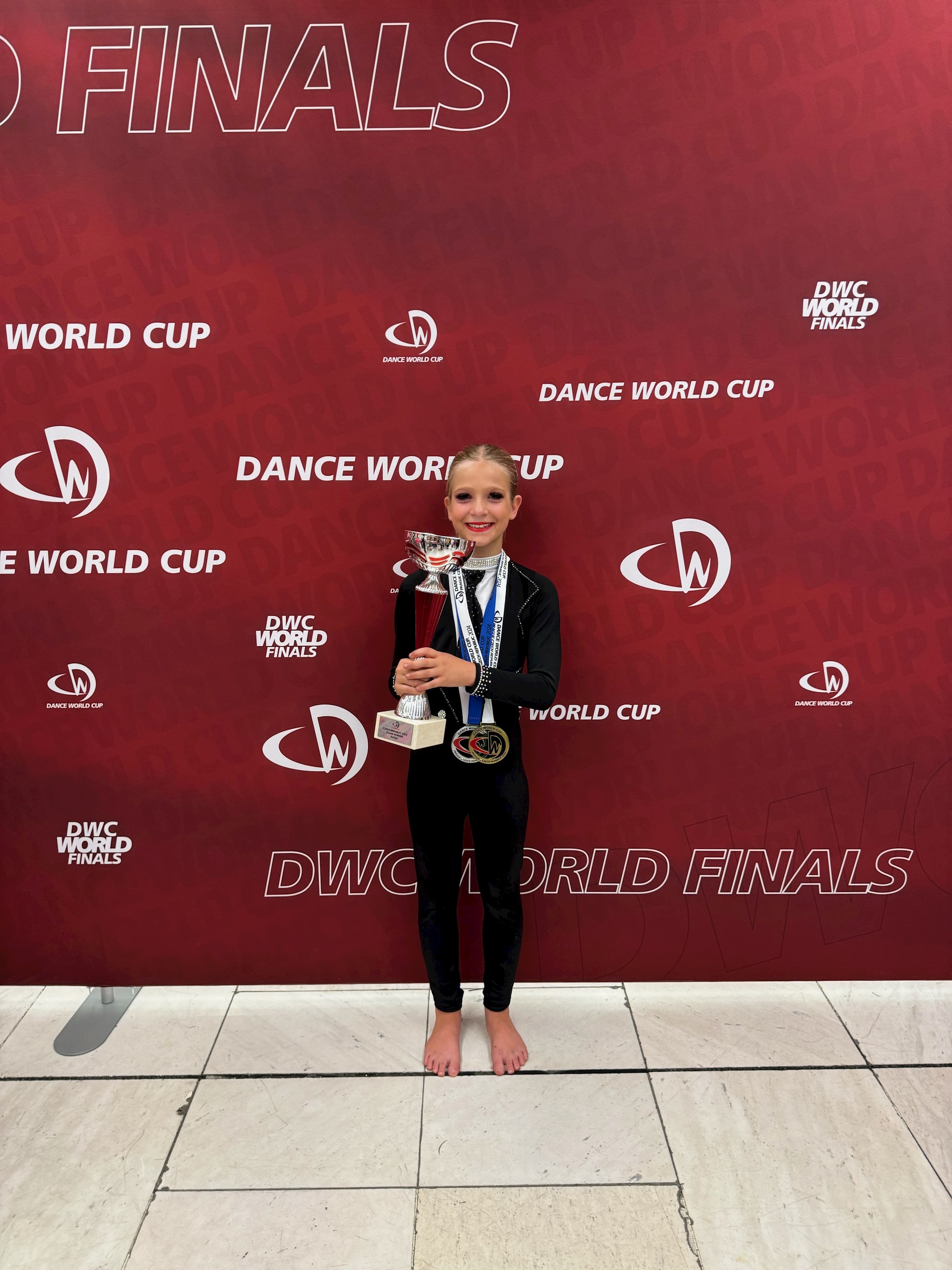Tomasina is a Dance World Champion