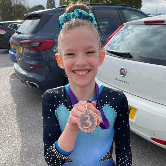 North-West Bronze for Young Gymnast