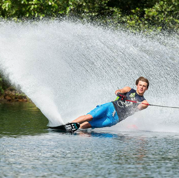 Old Boy Is National Water Ski Champion