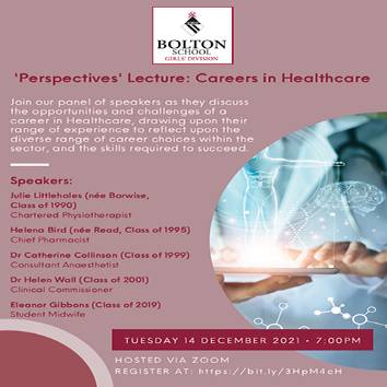 Next Perspectives Lecture focuses on Healthcare