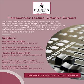Creative Focus for Next Perspectives Lecture