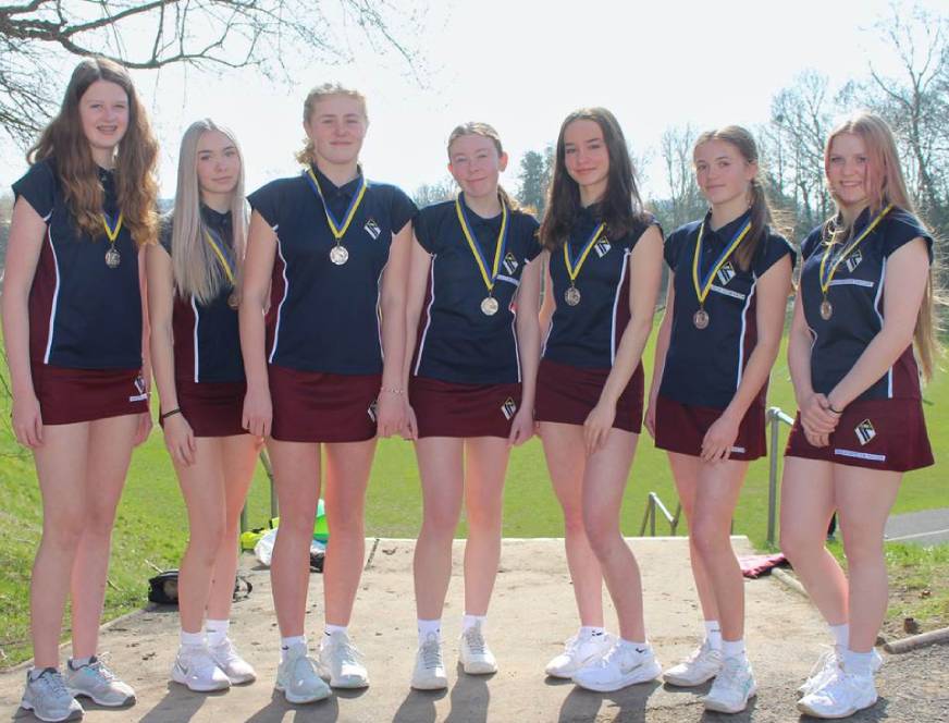 Netball Team Second in County Tournament