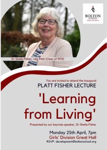 New Platt Fisher Lecture