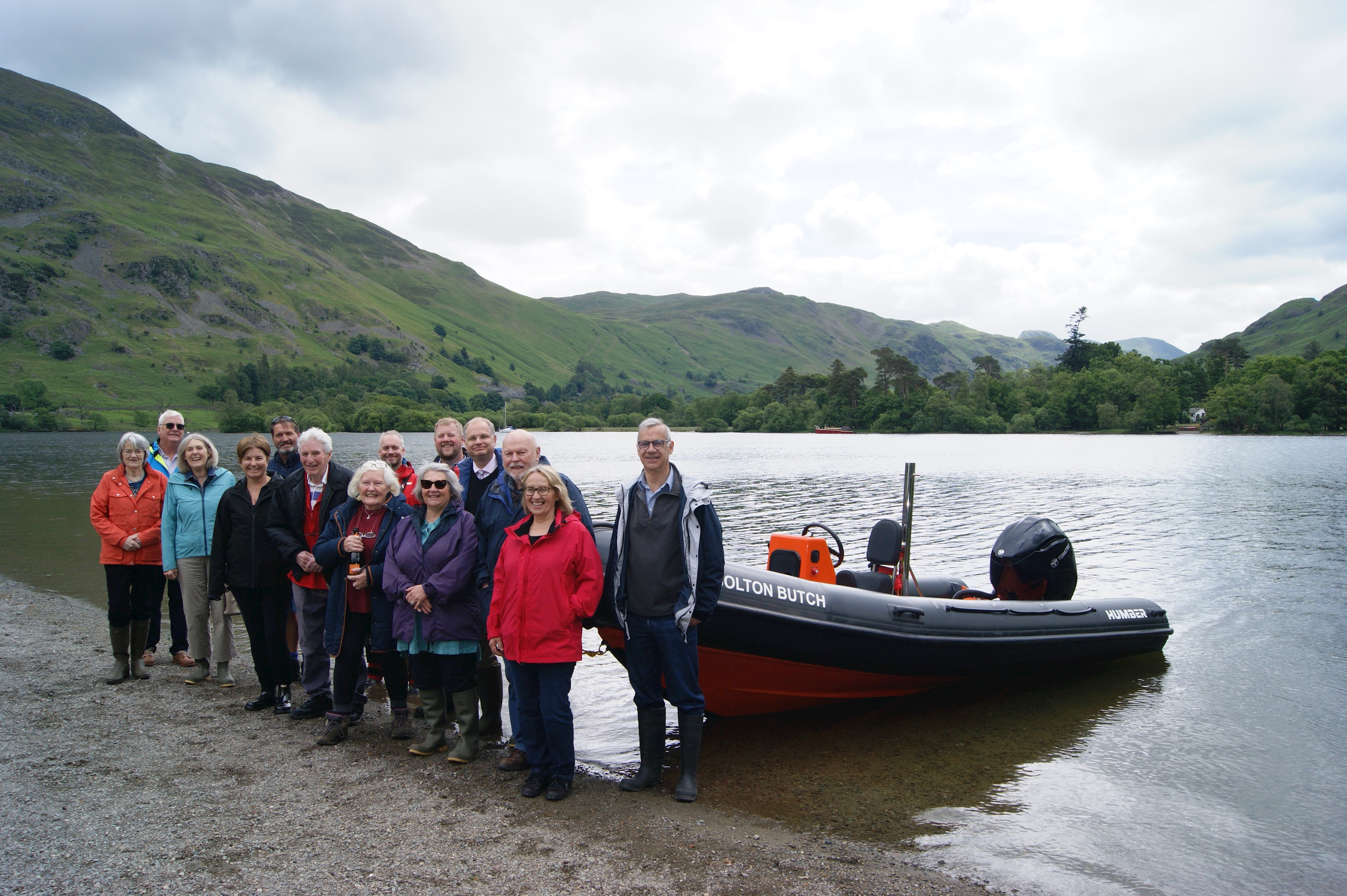 Launch of 'Bolton Butch' on Ullswater